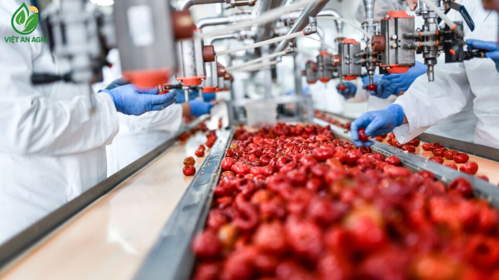 Quy trình cung ứng nông sản công nghiệp